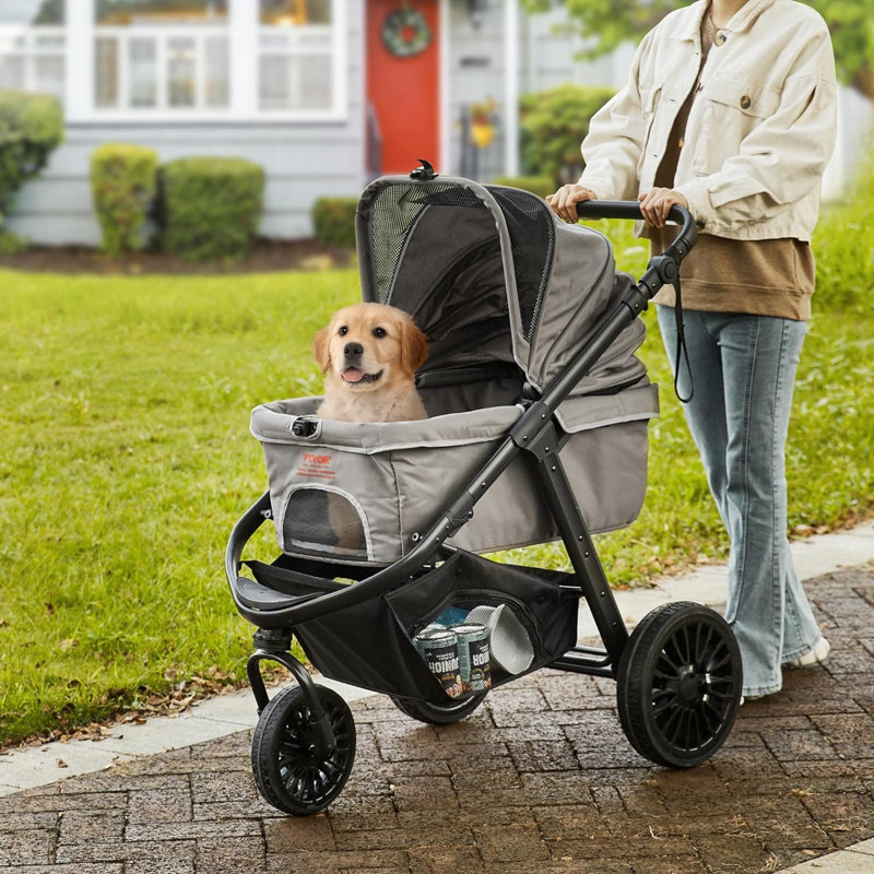 Portable dog stroller best sale